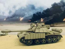 1/72 5M 72106A Iraqi T-55 Engmar Main Battle Tank Turret Turnable Finished Model