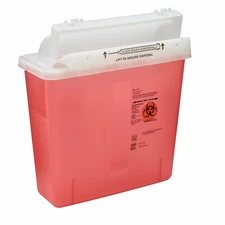 Sharps Container SharpStar 1.25 Gallon 5 Quarts In-Room Multipurpose 8507SA 1 Ct
