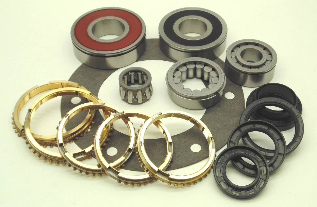 AX15 TRANSMISSION REBUILD KIT WITH SYNCHRO RINGS FITS JEEP