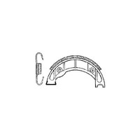 Bremsbacken Hinterrad Piaggio Ciao Fl (C7V6T) Var. 50 1988 1999