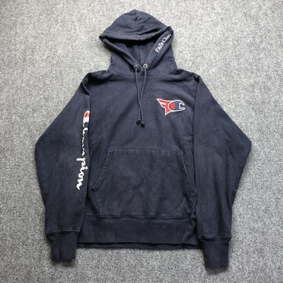FaZe Clan Hoodie Sweatshirt Mens Medium Navy Blue ESport Champion Reverse Weave