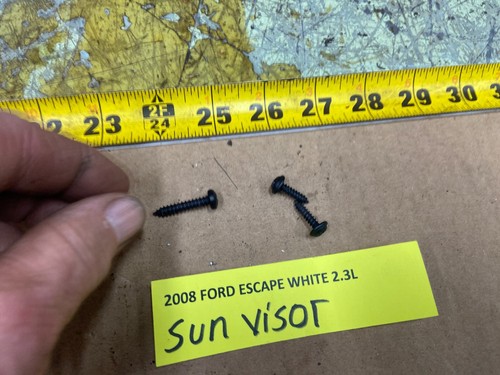 08-12 ESCAPE SUN VISOR SCREWS SET OF 3 - Picture 11 of 11