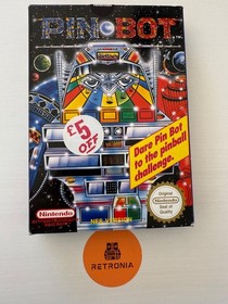 Pin Bot Nintendo Nes Spiel UK Version OVP mit Handbuch komplett CIB