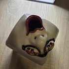 Vintage Ceramic Signed Smiling Face Tissue Box Cover 3D Face Sneeze 1980's — photo 6