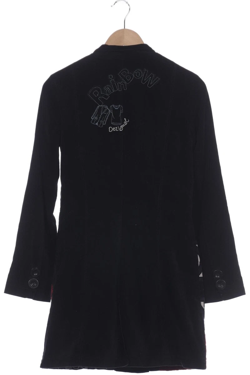 Desigual Mantel Damen Jacke Parka Gr. 36 Baumwolle Schwarz #4ncxbpy