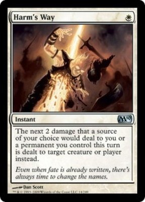 Harm's Way - M10 MTG - Light Play
