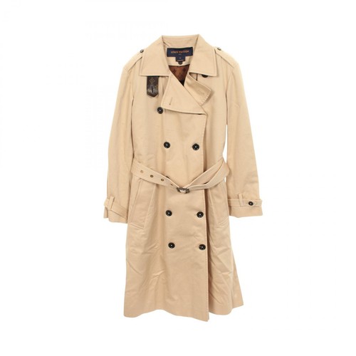 LOUIS VUITTON Monogram Trenchcoat FIOX24TIX Baumwolle beige braun beige #36 gebraucht - Bild 1 von 8