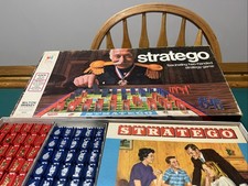 Stratego 1970 Board Game 100% Complete