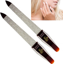 CS17 Sapphire Metal Nail File for Natural Nails Fingernail and Toenail Care, 5"