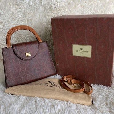 Etro Women Bag Handbag 2Way Shoulder Limited Edition VHTF Popular Products Fashi