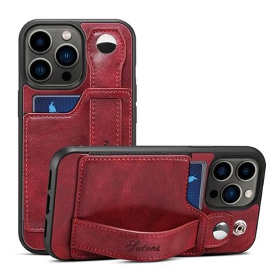 Für iPhone 13 Pro Max Suteni 215 Handyhülle mit Armband in