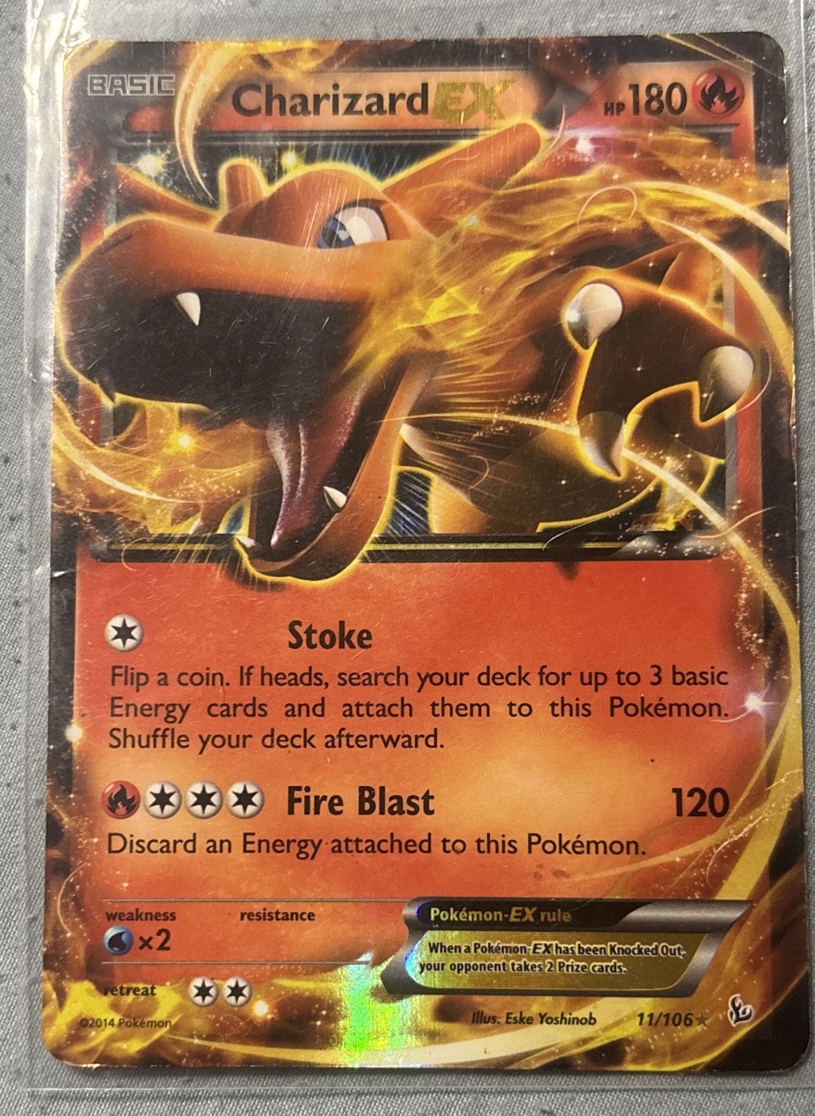 Charizard EX 11/106 Flashfire Holo