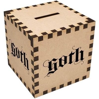 Spardose / Sparschwein ''Gothic Style Text'' (MB00119134)