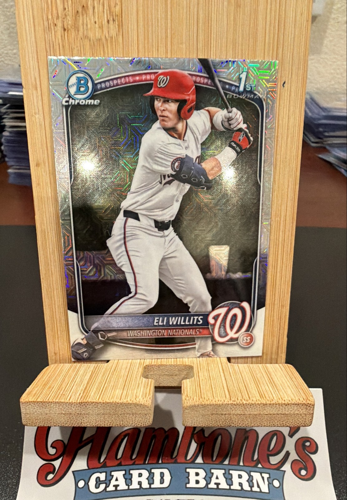 2025 Bowman Draft - Chrome Eli Willits #BDC-1 Refractor (RC)