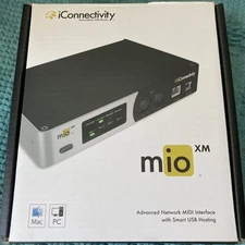iConnectivity mioXM 4x4 USB-MIDI, w/smart usb hosting 