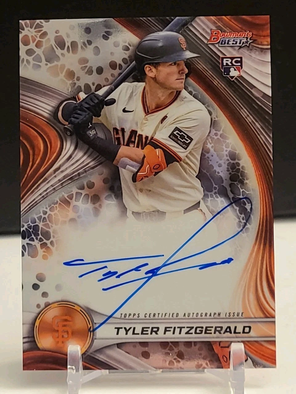 Tyler Fitzgerald trading card