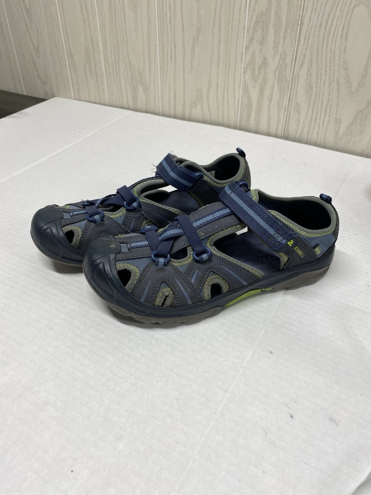 Merrell Select Hydro Hiker sandalo ragazzo ragazzo taglia 6M verde navy MY53375