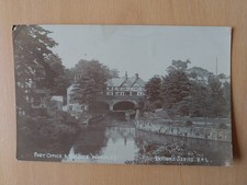 Post Office And Bridge, Worsley. RP Postcard. W1