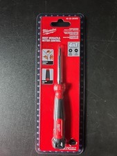 NEW Milwaukee Most Versatile 4-In-1 Precision Multi-Bit ScrewDriver 48-22-2930D