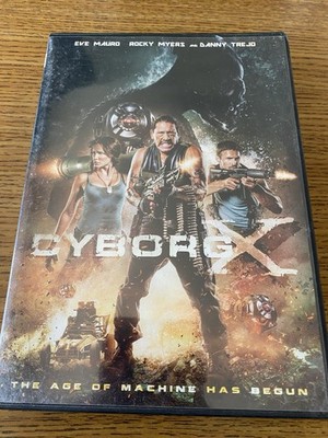 CYBORG  X - (DVD, 2017) - Danny Trejo, Eve Mauro