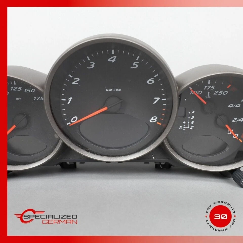 2009-2012 Porsche Boxster 987 2.9 спидометр приборной панели OEM б/у - Изображение 4 из 4