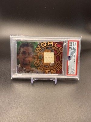 Rare 2007 Futera Unique World Football Italy Roberto Baggio Match Worn Patch