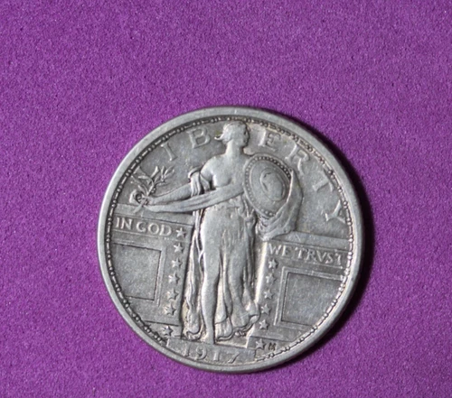 1917-T1 Standing Liberty Quarter #P33361