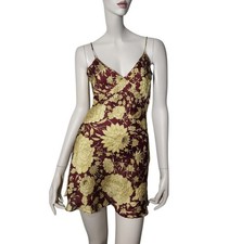 Vintage F/W 2004 rare Roberto Cavalli Mini Slip Dress Archive Collector size 4/6