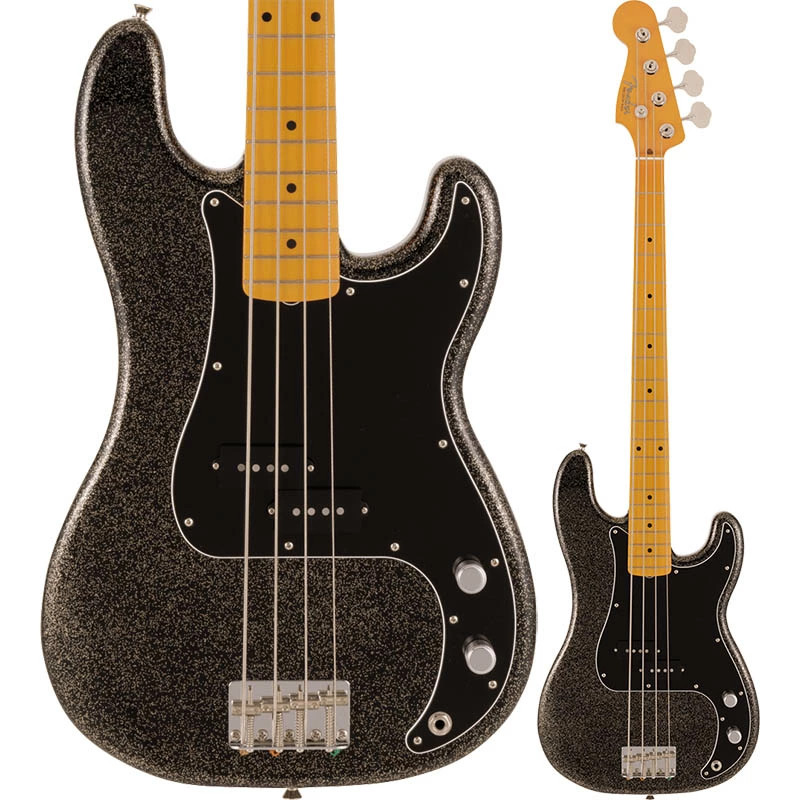 Fender Precision Bass ルナシー　ｊ　シグネチャー Fender J Precision Bass Maple Fingerboard Black Gold made in japan