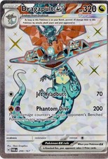 Dragapult ex 200/167 Ultra Rare Twilight Masquerade Pokemon Holo Near Mint on eBay
