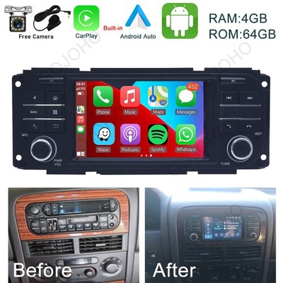 5'' For 1999-2004 Chrysler 300M Android 13 Carplay Car Radio Stereo GPS Navi WIFI
