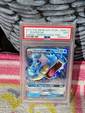PSA 9 GEM MINT Gyarados GX Destino Nascosto Tin Promo 2019 Holo Pokemon SM212