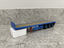 Corgi - Tri-Axle Flatbed Trailer - J&G Riddell Ltd - CC12806 - 1:50 - Mint/New