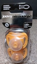 joovyairnoogie 6 moths Medium Orthodontic Pacifier- Peach color