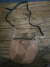 Ralph Lauren Tan/white Crossbody Small Handbag