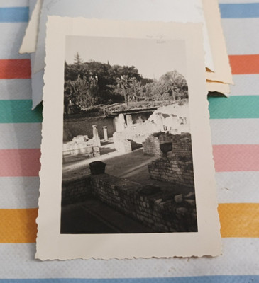 Foto 1958 Vaison die Römerin 10 cm auf 7 cm
