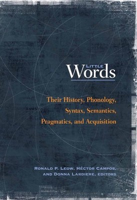 Little Words: Their History, Phonology, Syntax, Semantics, Pragmatics, and Acqui