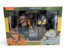NECA Teenage Mutant Ninja Turtles Bebop and Rocksteady Cartoon 2-Pack First Set