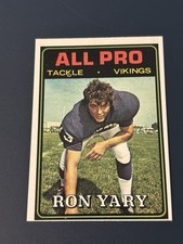 1974 Topps #125 Ron Yary AP All-Pro Vikings HOF