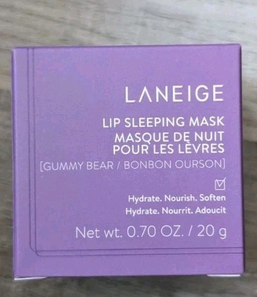 Laneige Lip Sleeping Mask Gummy Bear 20g Hydrate Nourish Soften New Boxed