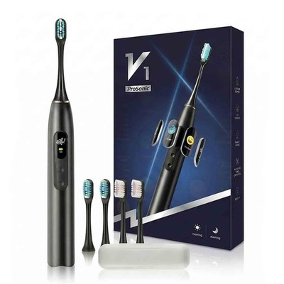 Oryzom Electric Toothbrush - 5 Modes for Personalized Care, Smart Pressure Co...