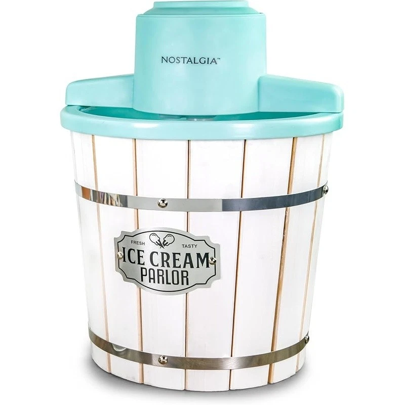 Electric Ice Cream Maker Quick Easy Gelato Machine Homemade Fun Desserts New