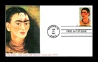 FRIDA KAHLO 2001 FIRST DAY OF ISSUE COVER JOINT ISSUE WITH MEXICO ART