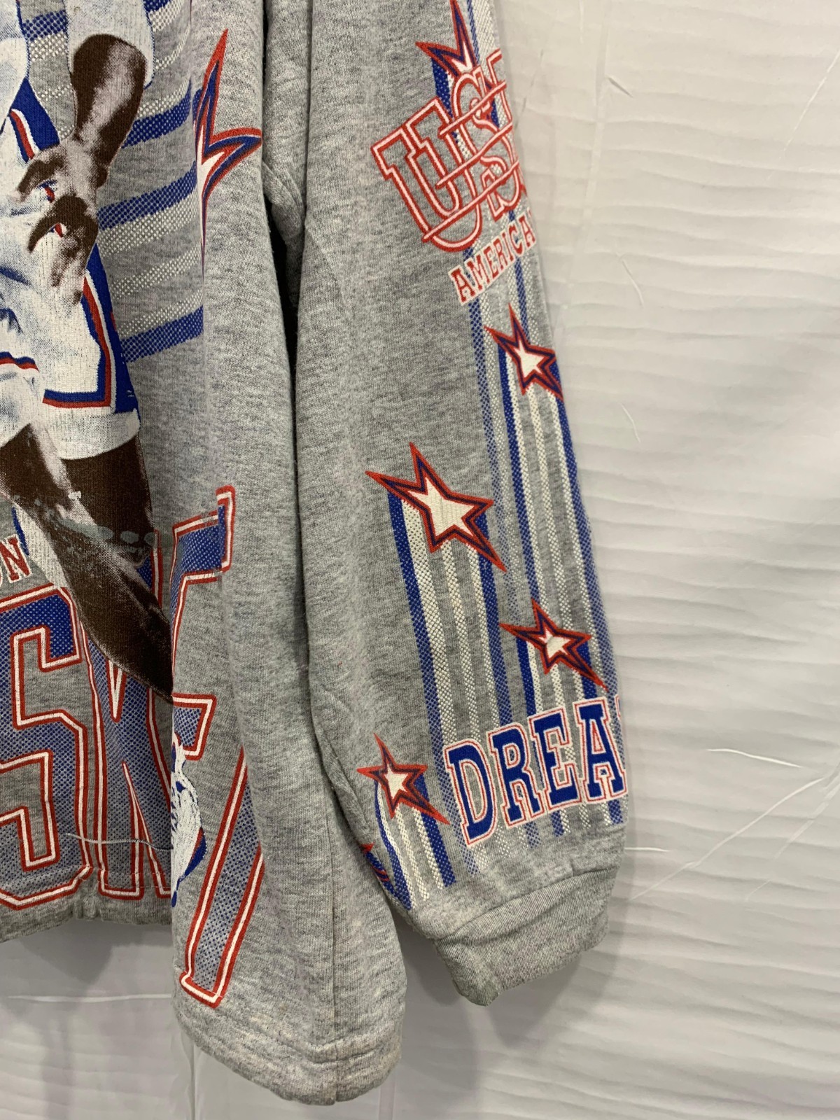 Vintage USA Dream Team Basketball Hoodie Michael Jordan #9 Graphic  #194 thumbnail 10