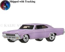 Hot Wheels Fast & Furious 1966 Chevy Impala Diecast Car Purple JBL95
