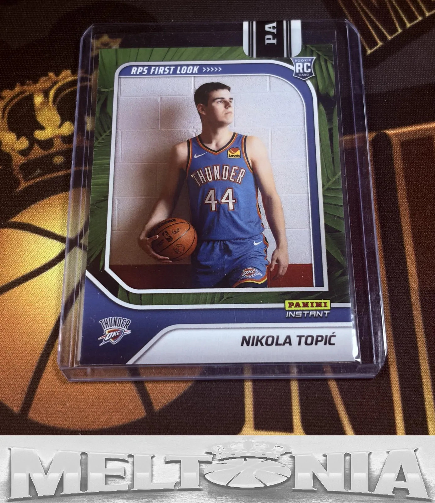 Nikola Topić 2024-25 Panini Instant NBA RPS First Look #RPS-12 Jungle 16/25 RC