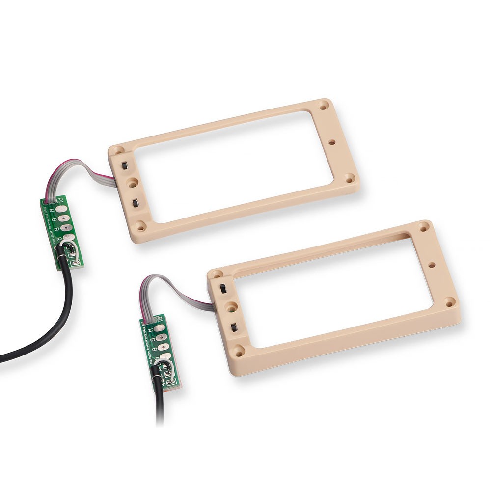 Seymour Duncan TS-2s Triple Shot Arched Les Paul Switching Pickup Ring Set (Cre…
