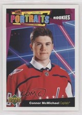 2020-21 Upper Deck UD Portraits Rookies Connor McMichael #P-98 0ol6
