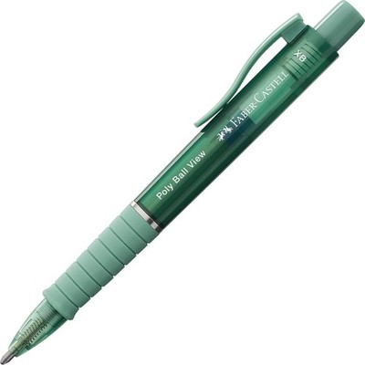 Faber Castell 145754 Kugelschreiber Poly Ball View XB Mine Green Lily 1 Stück