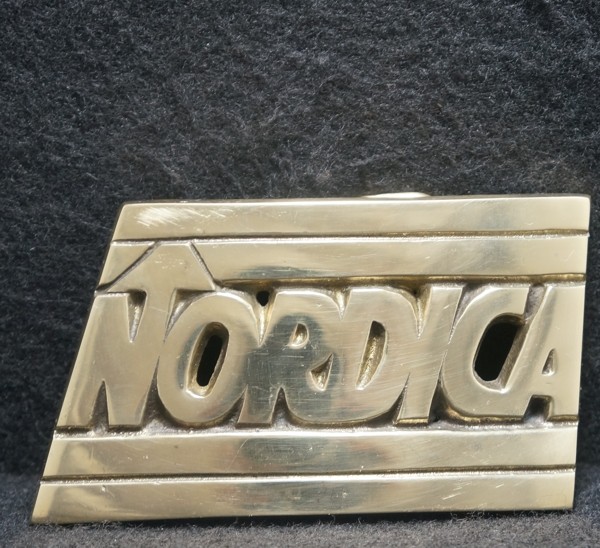 SALOMON WJ03169 BELLA FIBBIA CINTURA VINTAGE 1978 **NORDICA** SCI E SCARPONI NEGOZIO SPORT INVERNALI